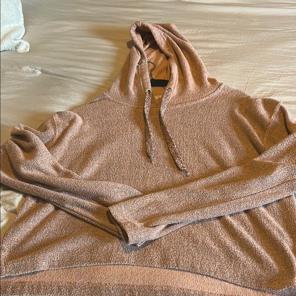 Cozy Tan Hoodie Sweatshirt